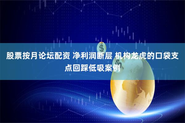 股票按月论坛配资 净利润断层 机构龙虎的口袋支点回踩低吸案例