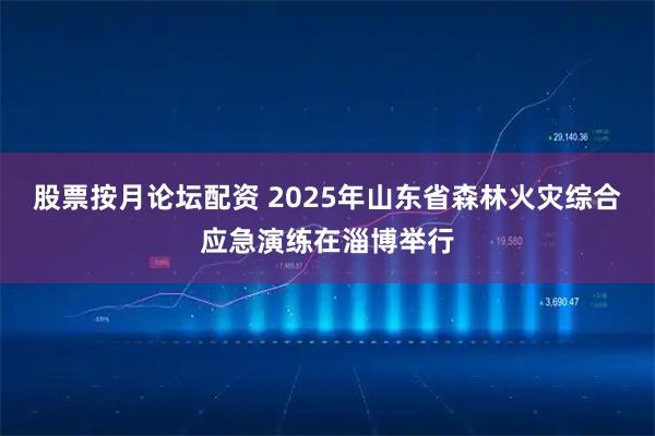 股票按月论坛配资 2025年山东省森林火灾综合应急演练在淄博举行